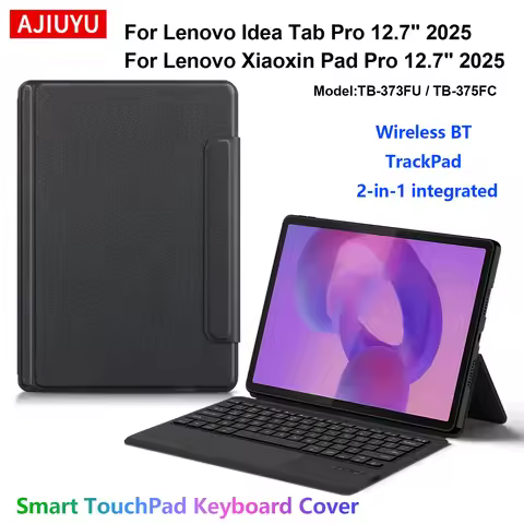 Trackpad Keyboard Case For Lenovo Idea Tab Pro 12.7" TB-373FU Tablet Xiaoxin Pad Pro 12.7 Inch TB-37