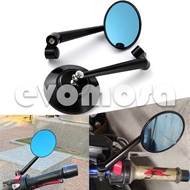 M8 M10  CNC Aluminum classic round side miror for motorcyle universal Parts Mirrors Moto Rear View Mirror For Honda CBR Kawasaki Z Suzuki Yamaha MT FZ Aprilia Shiver Benelli BMW Derbi Ducati Gilera Motorbike Mirror High Quality