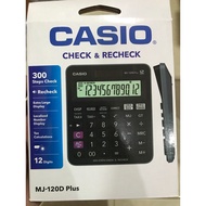 Casio Desktop MJ-120D Plus - Office check correct MJ 120D Plus Desk Calculator
