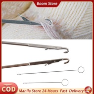 2Pcs Sewing Loop Turner Hook Loop Crochet Hook Embroidery Turner Crochet Hook DIY Quitling Tool