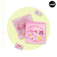 Sanrio Sanrio Characters Cafe A7 Zipper Bag, 4 pcs