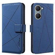 Y22 Vivo Y35 Y22S Y27 Y36 Y21S Y03 Y18 Y29 Y39 Y33T Y33S Y21T Y21E Y21เคสโทรศัพท์กระเป๋าสตางค์หนังปร