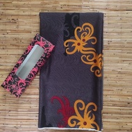Dayak motif batik Fabric With Embossed Sogan Material SSE16