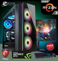 (Refurbished) Ryzen 3 GAMING FULL SET Ryzen 3 2200G 1300X/Msi Gaming Pro Mainboard/8GB-16GB DDR4 Ram