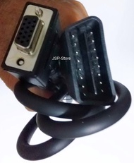 JSP สายเครื่องสแกน LAUNCH X431 สายสัญญาน สายสแกน สายเครื่องสแกน รถยนต์ OBD2 16 Pins สำหรับ เครื่องสแ