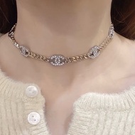 CHANEL 香奈兒5花項鍊24v鏈長32