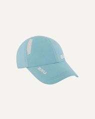 2XU 2XU Unisex's Run Cap - Retro Blue/White