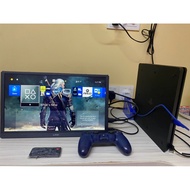 (USED) Sony PS4 Slim 500GB + G-Story Portable Monitor