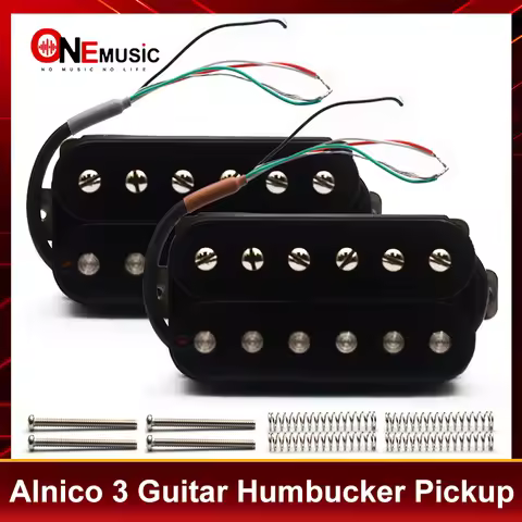 Alnico 3 Humbucker Coil Splitting Pickup Dual Coil Pickup N-7.5K/B-15K 4 Conducts Output Guitar Part
