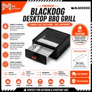 Blackdog Outdoor Desktop BBQ Grill Home Meat Roasting Portable Bonfire Tea Party Fire Pit Set/pemang