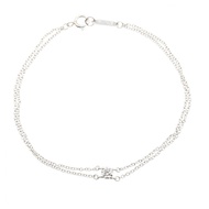 【二手】蒂芙尼 (Tiffany & Co.) 單鑽手鍊，腕圍 16 厘米，Pt950 鉑金，鑽石單鑽手鍊，女士款，二手