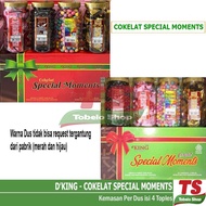 D'KING CHOCOLATE SPECIAL MOMENTS (BOX) contains 4 jars
