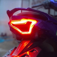 TST Tail lamp Exciter Lampu Belakang  Y15 V1 V2 Vietnam Original / Tail Lamp Ducati TST For Yamaha Y15 /Y15ZR /R25 /MT07