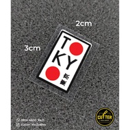 TOKYO permanent DTF sticker