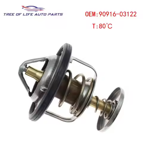 90916-03122 9091603122 Engine Coolant Thermostat For Daihatsu Copen Sirion Terios YRV Toyota Yaris A