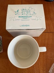 日本Moomin姆明主題樂園x ARABIA限定茶杯