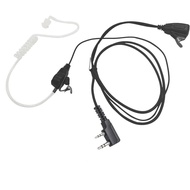 Surveillance Radio Earpieces with Mic Walkie Talkie Acoustic Tube Headsets for Baofeng UV-5R BF-888S