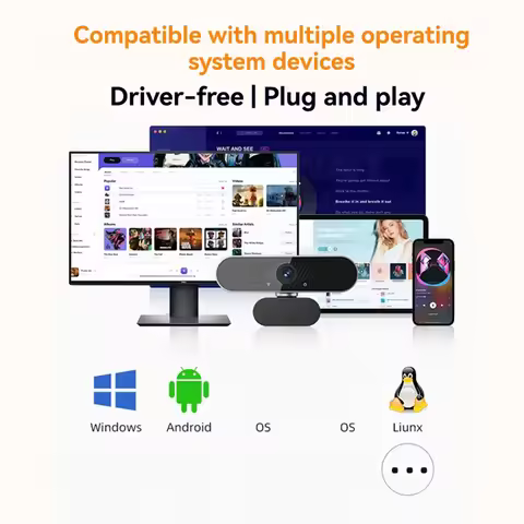 A73E-Q20 Computer Webcam Specialized Live Webcam For Desktop Laptops, Online Classrooms, Live Stream