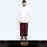 Sarung BHS Excellent Gold Motif E57 JGH Merah Hati