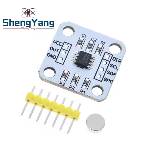 TZT AS5600 Magnetic Encoder Magnetic Induction Angle Measurement Module 12bit High Precision