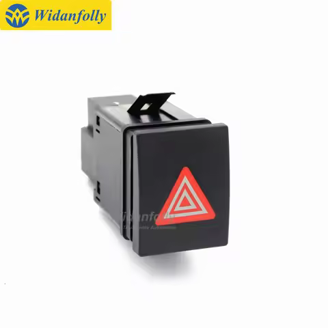 Widanfolly Warning Hazard Light Emergency Button Switch For Polo 9N 2002 - 2010 6Q0953235 6Q0953235A