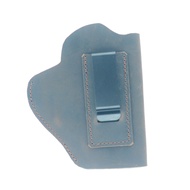 JJNUSA Leather IWB Holster, Genuine Leather Gun Holster for Glock 19 42 43X, Ruger LCP LC9S Security