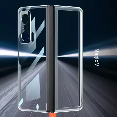 For Honor Magic V2 5G Case Clear Transparent Front Back Cover For Honor Magic V 2 Phone Case