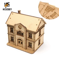 KOZEEY 1/72 European Building Model Kit Multipurpose Handmade Architecture Model