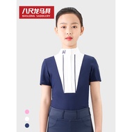 Hello Horse Italian Brand Equestrian Competition Short-Sleeved Children Riding Equestrian T-Shirt Sh