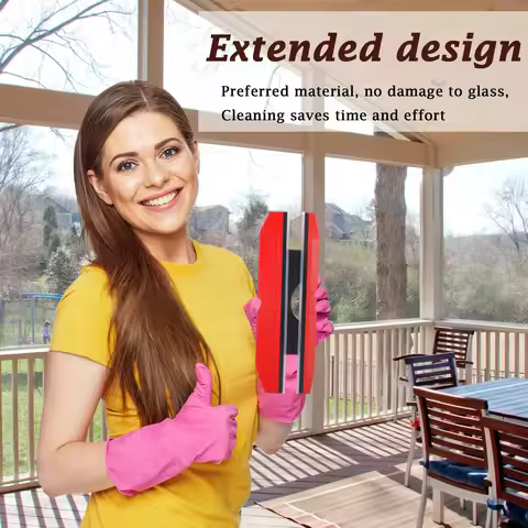 Magnetic Glass Window Cleaner Household Cleaning Tool Window Wiper Magnet Double-sided Magnetic Glas