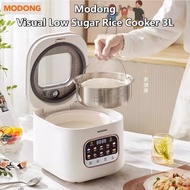 Lucky Modong Visual Low Sugar Rice Cooker 3L Rice Soup Separation Smart Home Multifunctional Drain R