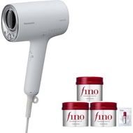 Panasonic Hair Dryer Nano Care High Penetration Nanoe &amp; Mineral Equipped Compact Biomass Paint Eco Package Mist Gray EH-NA0J-H + Fino Hair Mask