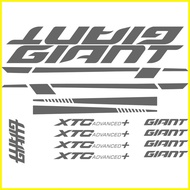 ❂ ◷ ❐ GIANT XTC FRAME DECALS