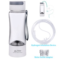 ALTHY Hydrogen Rich Water Generator Bottle  - DuPont SPE & PEM Dual Chamber Maker lonizer - H2 Inhal