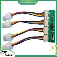 Simulator Emulator 12V 4-In-1 Square 4Pin Fan for  S21 S19kpro T21 KS5 KS5pro Spoofer Dummer