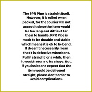 ◈ ✨ ❤ PPR Pipe Pn16 1/2 3/4 1 (5-10)pcs