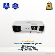 EPSON EB-X41 PROJECTOR (3600 LUMEN,6000 LAMP HOUR, HDMI PORT) Free HDMI CABLE