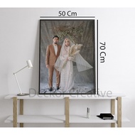 PRINT PHOTO BLOCK FRAME 50 X 70 THICK