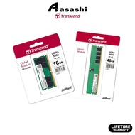 Transcend DDR5 8GB / 16GB / 24GB / 32GB / 48GB 5600MHz Value PC/Sodimm Ram