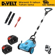 Mesin Rumput Bateri Cordless Lawn Mower Hand Push Electric Lawn Mower Portable Grass Cutter Grass Tr