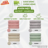 MK TOWEL face TOWEL 100% natural cotton, super soft and absorbent FK17 - size 40x80cm
