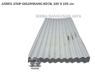 ASBES ATAP GELOMBANG KECIL 180 X 105 cm