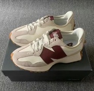 【香港現貨】New Balance 327 酒紅色復古慢跑鞋 男女同款 全新正品 全碼35-46 順豐到付/智能櫃送貨 第二雙享折扣