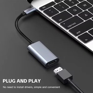 USB-C to HDMI USB 3.1 Type C 4K Converter Adapter for Laptop Tablet TV MacBook HDTV  Penukar Penyesu