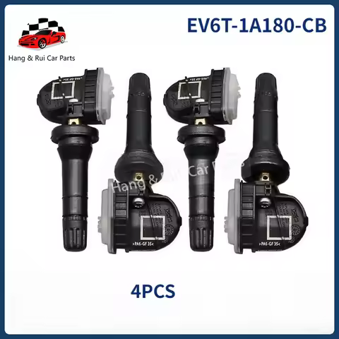 EV6T-1A180-CB 4PCS 433MHz Tire Pressure Sensor For Ford Mondeo MK5 2014-2017 TPMS Sensor EV6T-1A180-