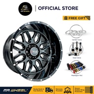 New Sport Rim K Break YH604 20inch Ranger Triton Hilux Dmax 4x4 4wheels 20x12 6x139.7 ET-44 Rim Baru Mr Wheel