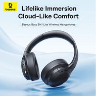 Baseus BH1 Lite 80H Playtime Wireless Headphone Bluetooth 6.0 ENC Clear Call Headsets Super Bass Hit