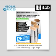 iLab Max-Spectrum Mineral Sunscreen Stick SPF50+ Beige / Light Beige