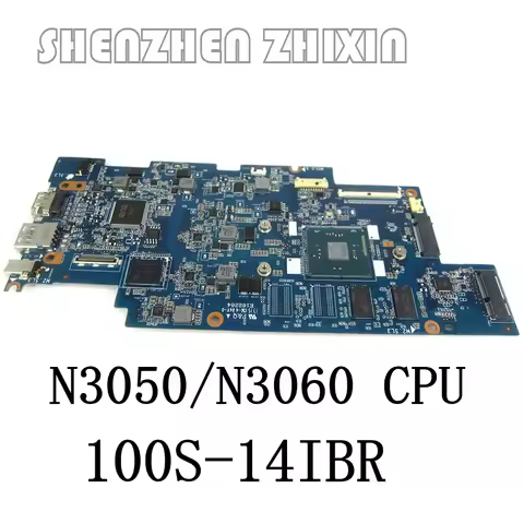 yourui For Lenovo IdeaPad 100S-14IBR notebook motherboard N3050/N3060 CPU 2G RAM P/N:4312020290 1501
