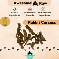 Dehydrated Rabbit Carcass Bone Pet Snack Pet Treats 宠物零食 风干兔骨架 手工零食 手工宠物零食 天然零食 宠物风干零食